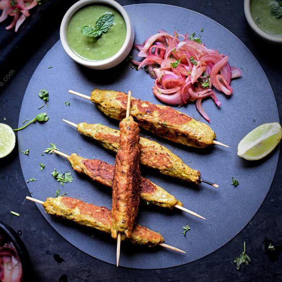 Seekh Kebab - Recipe photo by Palates Desire