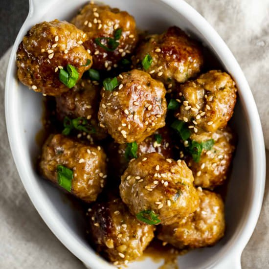 Asian Glazed Instant Pot Meatballs - Recipe photo by Went Here 8 This