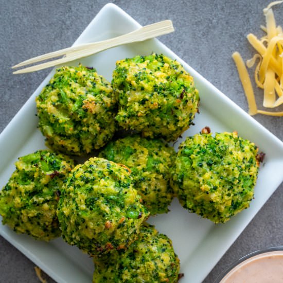 Broccoli and Cheddar Bites - Recipe photo by Aredspatula