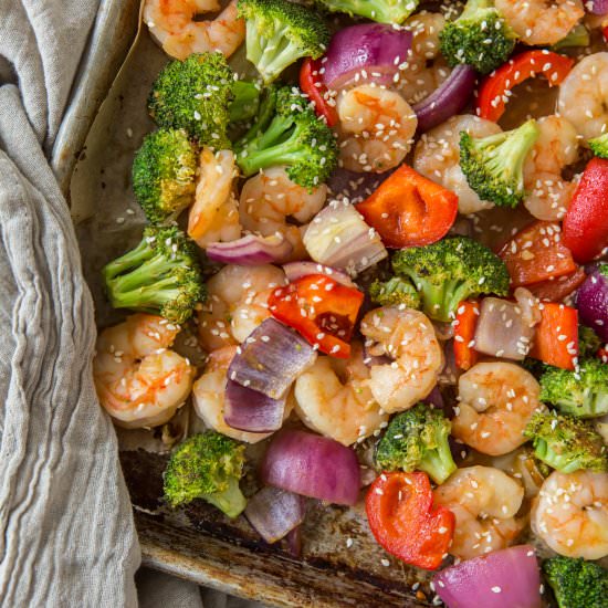 Teriyaki Shrimp Stir Fry - Recipe photo by pumpkinnspice