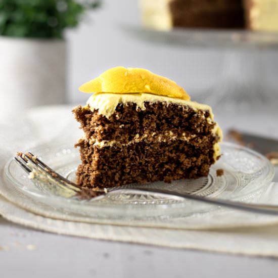 Mango Chocolate Cake - Recipe photo by The Littlest Crumb