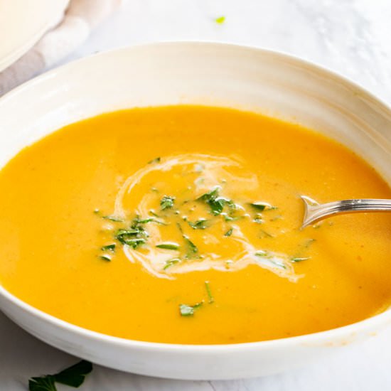 Red Curry Potato Leek Soup - Recipe photo by RandaDerkson