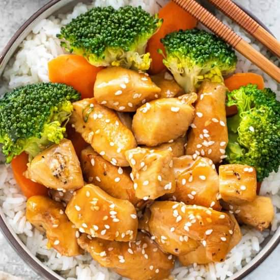 Teriyaki Chicken - Recipe photo by Jessica Gavin