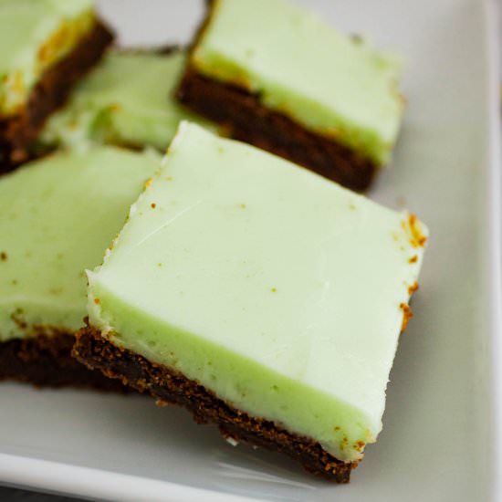 Grasshopper Bars - Recipe photo by justastasty
