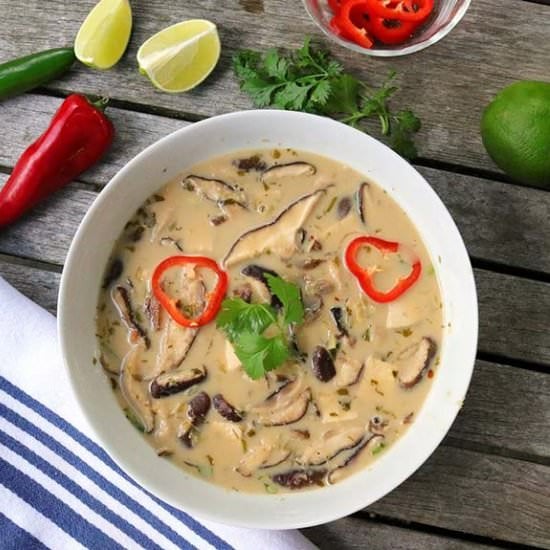 Thai Coconut Soup - Recipe photo by SmartyPlants