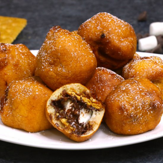 deep fried smores - Recipe photo by tipbuzz