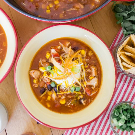 Chicken Taco Soup - Recipe photo by House of Elyn Ryn