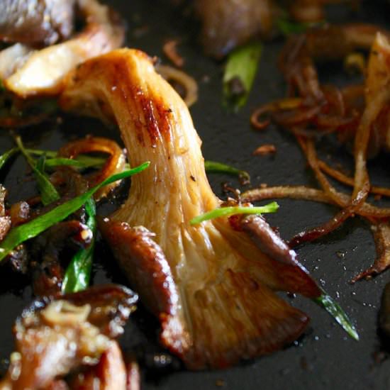 Oyster Mushroom Recipe - Recipe photo by cookingontheweekends
