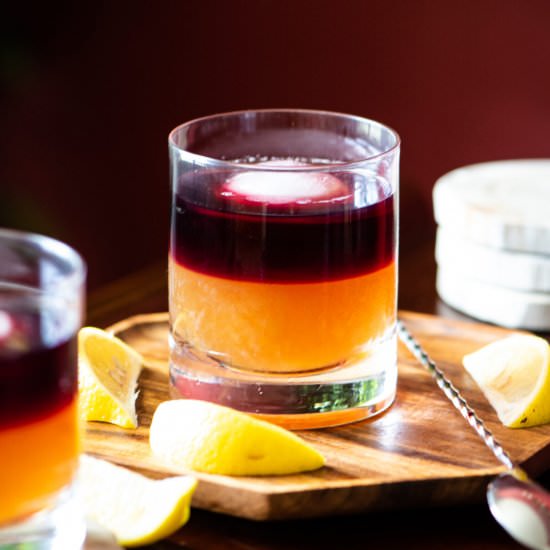New York Whiskey Sour - Recipe photo by dudethatcookz