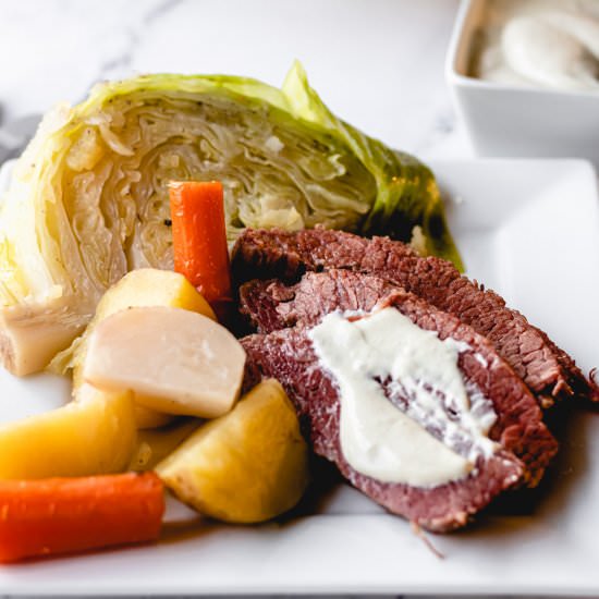 Corned Beef with Creamy Mustard - Recipe photo by stateofdinner