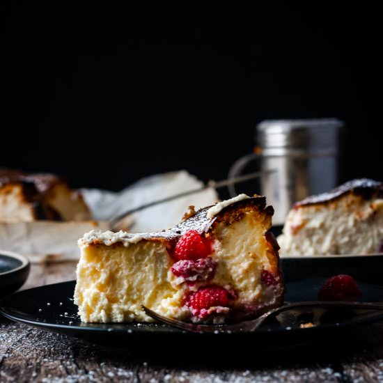 Burnt Basque cheesecake - Recipe photo by katethebaker