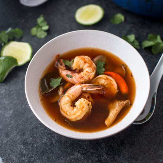 Tom Yum Goong - Recipe photo by InquiringChef