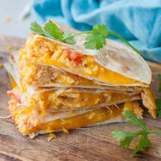 breakfast quesadilla - Recipe photo by everyday-delicious.com