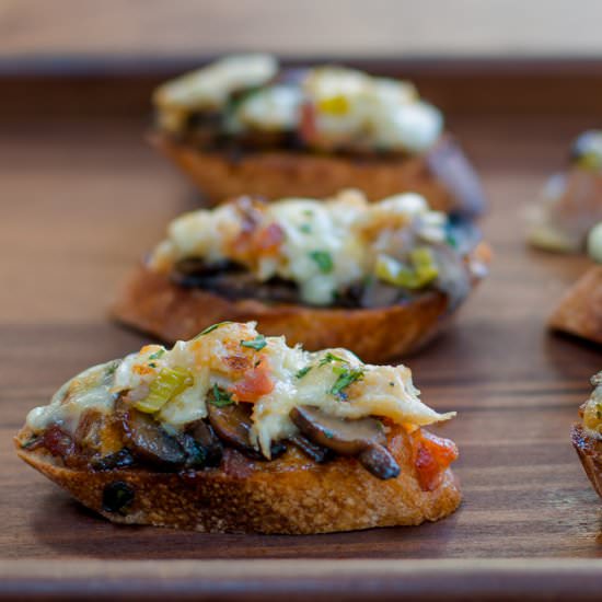 Spanish Tapas with Mushrooms - Recipe photo by a zest for life