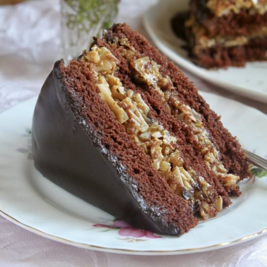 german chocolate cake - Recipe photo by christinascucina