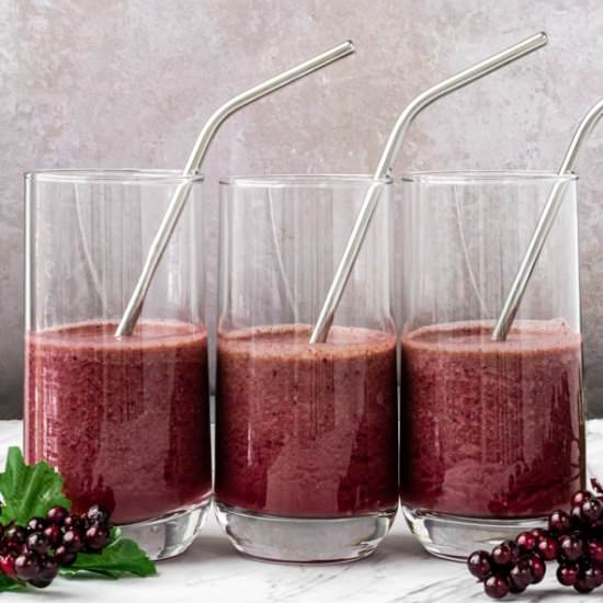 Elderberry Protein Smoothie - Recipe photo by Shana_Thomas