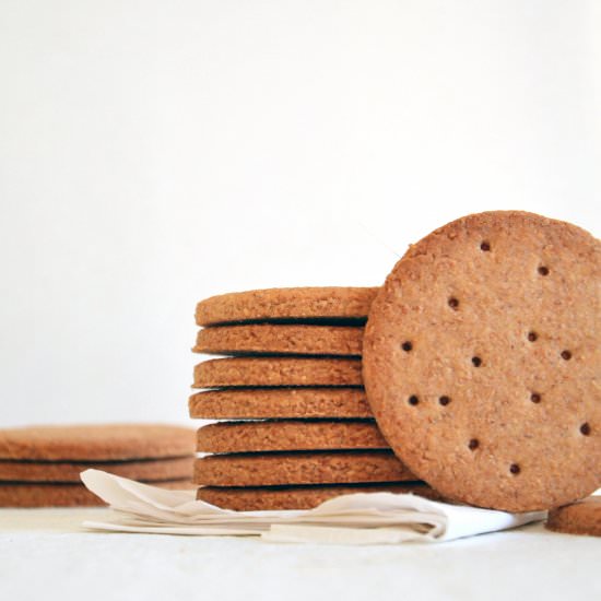 Easy wholemeal flour cookies - Recipe photo by Foodohfood