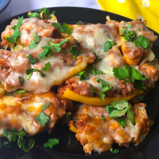 Air Fryer Stuffed Mini Peppers - Recipe photo by summeryule.com