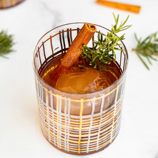 Winter Old Fashioned - Recipe photo by themarblekitchen