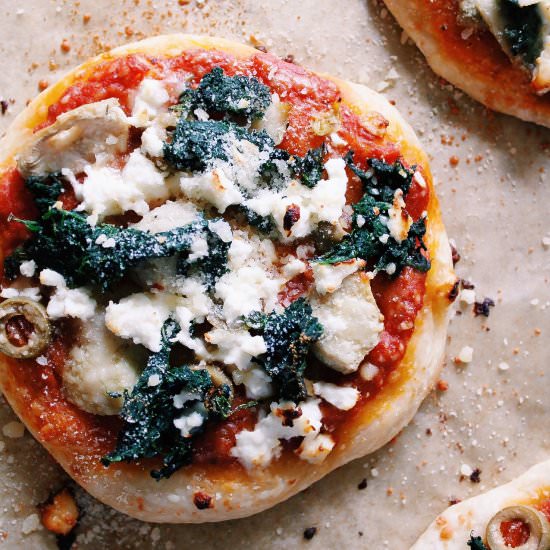 Mini Sourdough Pizzas - Recipe photo by thefigjar