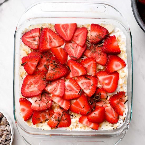 Dessert Seven Layer Dip - Recipe photo by Darn Good Veggies