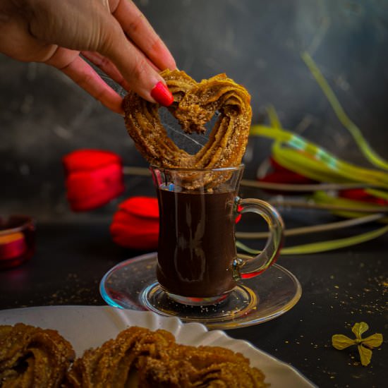 Authentic Healthier Spanish Churros - Recipe photo by thehealthyrecipeslab
