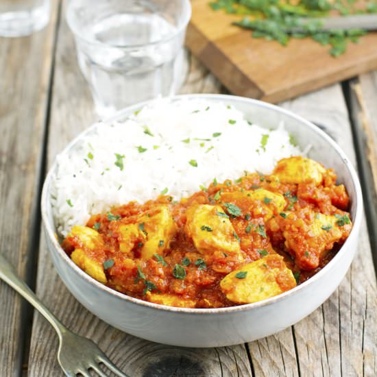 Easy Tomato Chicken Curry - Recipe photo by TheIronYou