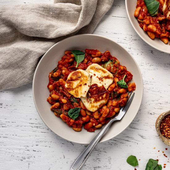 White Beans in Tomato Sauce - Recipe photo by dashofhoney