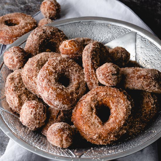 Apple Cider Donuts - Recipe photo by stateofdinner