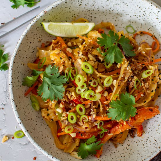 Peanut butter chicken stirfry - Recipe photo by AnotherFoodBlogger