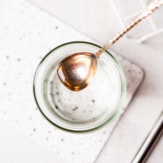 Easy Sugar Free Simple Syrup - Recipe photo by tarasketokitchen