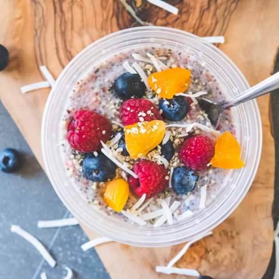 Aloha Chia Seed Breakfast Bowl - Recipe photo by cuisineandtravel