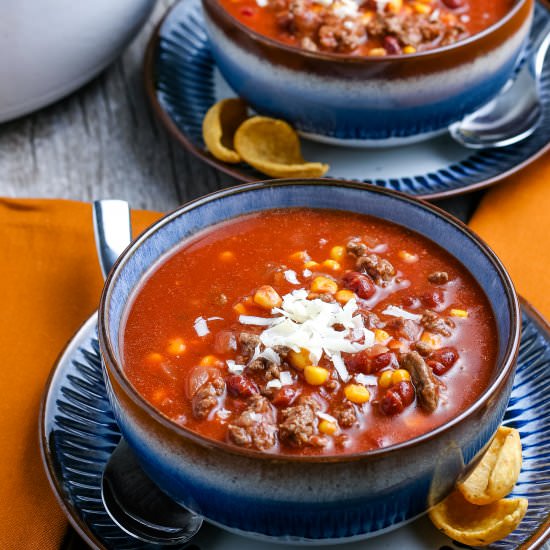 Taco Soup - Recipe photo by EasyBudgetRecipes