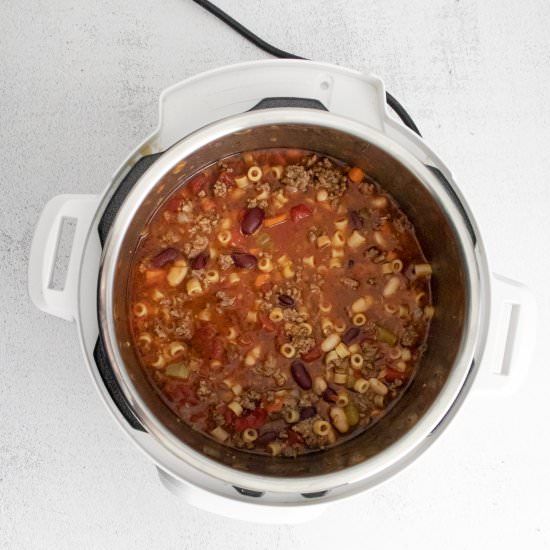 Pasta e Fagioli Soup - Recipe photo by EasyBudgetRecipes