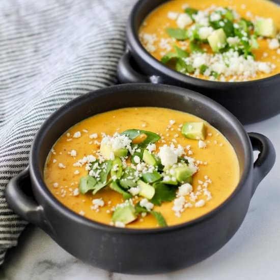 Peruvian Potato Soup - Recipe photo by karenskitchenstories