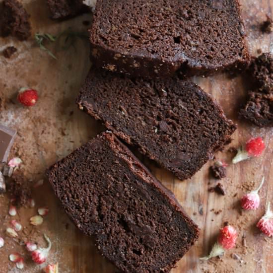 Double Dark Chocolate Banana Bread - Recipe photo by butternutandsage