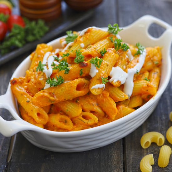 Makhani Sauce Pasta - Recipe photo by Funfoodandfrolic