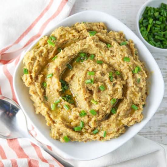 Roasted Whipped Parsnips - Recipe photo by Tastefulventure