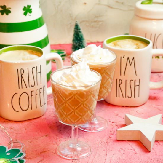 Easy Irish Cream Coffee - Recipe photo by Fitty Foodlicious
