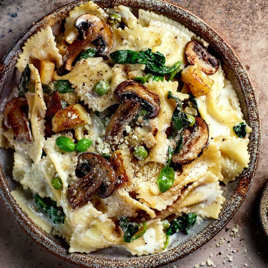 Farfalle pasta - Recipe photo by Chefjar