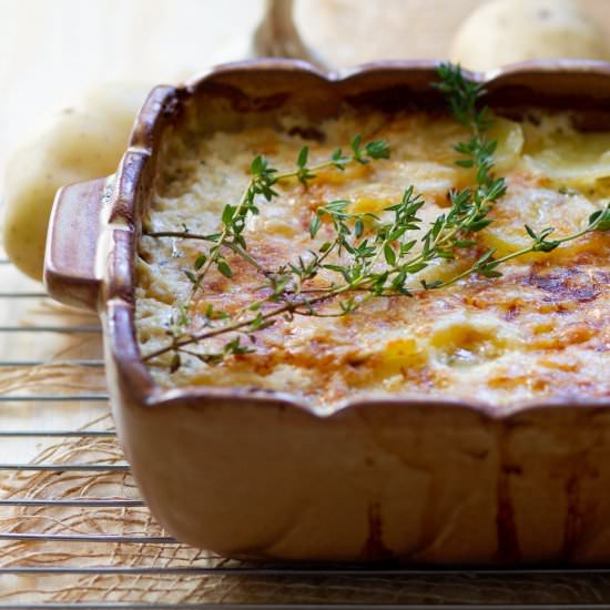 Potato gratin - Recipe photo by mecooks.com