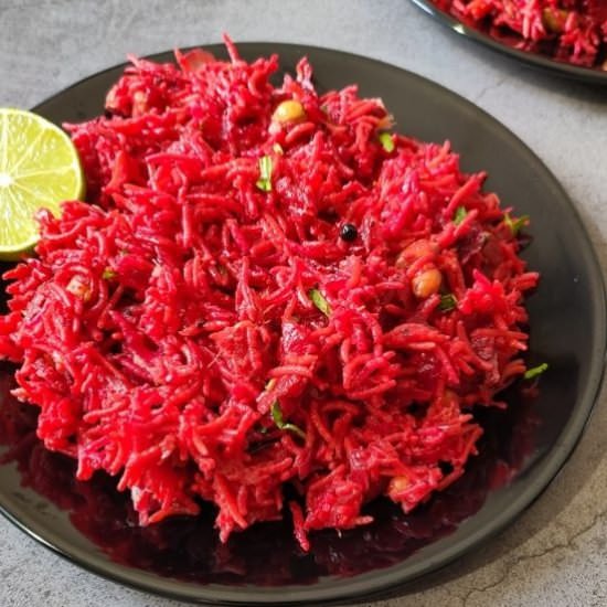 Beetroot Rice - Recipe photo by greenbowl2soul