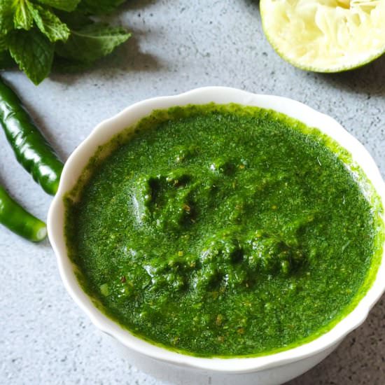 Mint Chutney - Recipe photo by greenbowl2soul
