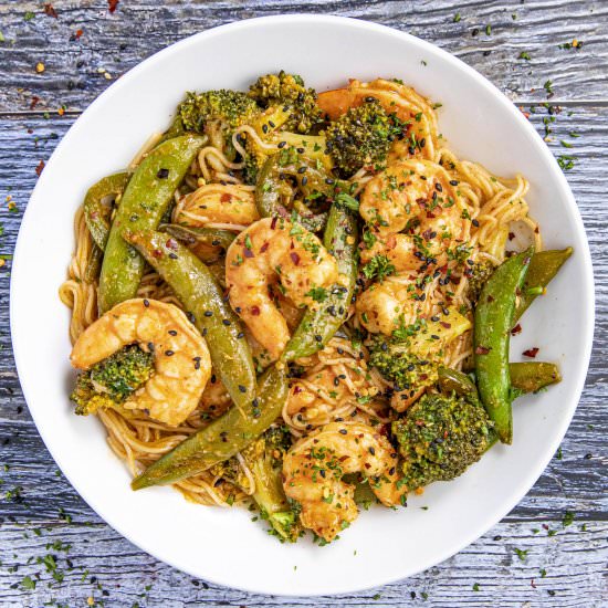 Shrimp Stir Fry - Recipe photo by ChiliPepperMadness