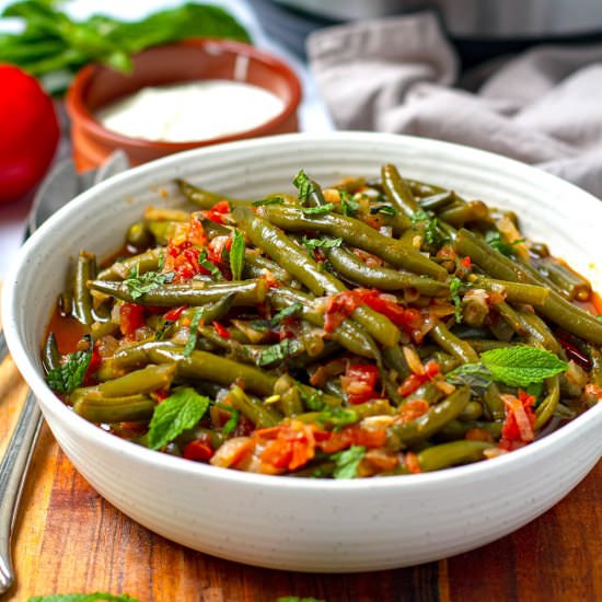 Instant Pot Turkish Green Beans - Recipe photo by IrenaMacri