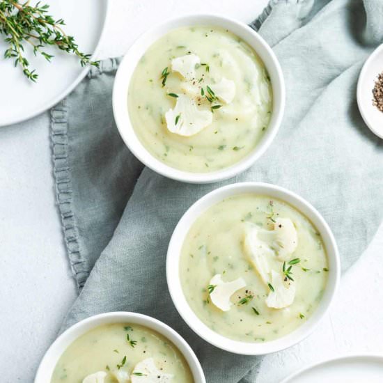 Cauliflower and Potato Soup - Recipe photo by itsnotcomplicatedrecipes
