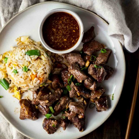 Hibachi Steak with Fried Rice - Recipe photo by Went Here 8 This