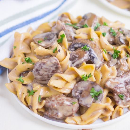 Instant Pot Stroganoff - Recipe photo by pumpkinnspice