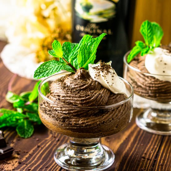 Baileys Mousse - Recipe photo by Burrata and Bubbles