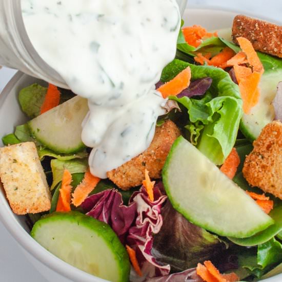 Homemade Ranch Dressing - Recipe photo by the darling apron